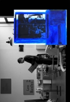 painting on photography, 60 x 80cm